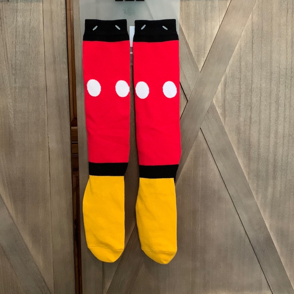 Disney Parks Mickey Mouse Socks NWT